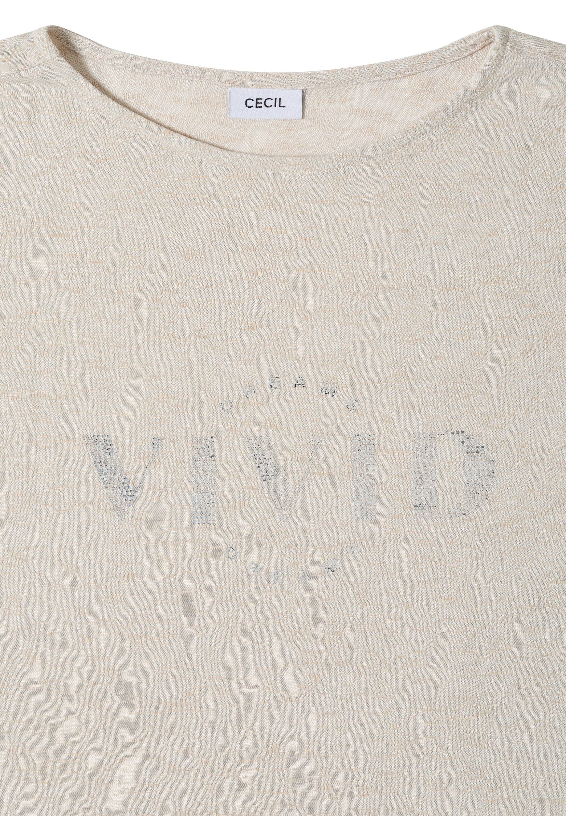 CECIL T-Shirt in Beige