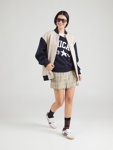 mėlyna ABOUT YOU Megztinis be užsegimo 'Ilona'