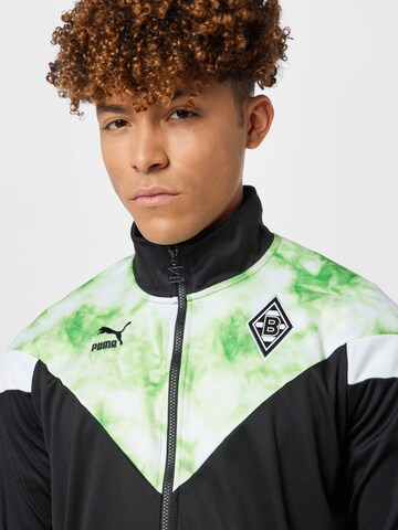 PUMA Training Jacket 'Borussia Mönchengladbach' in Black