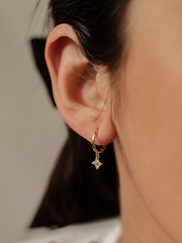 Hey Happiness Ohrringe 'Floré' in Gold