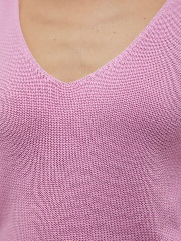 Tops en tricot 'NEW LEX SUN' VERO MODA en rose