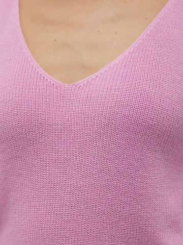VERO MODA Knitted Top 'NEW LEX SUN' in Pink