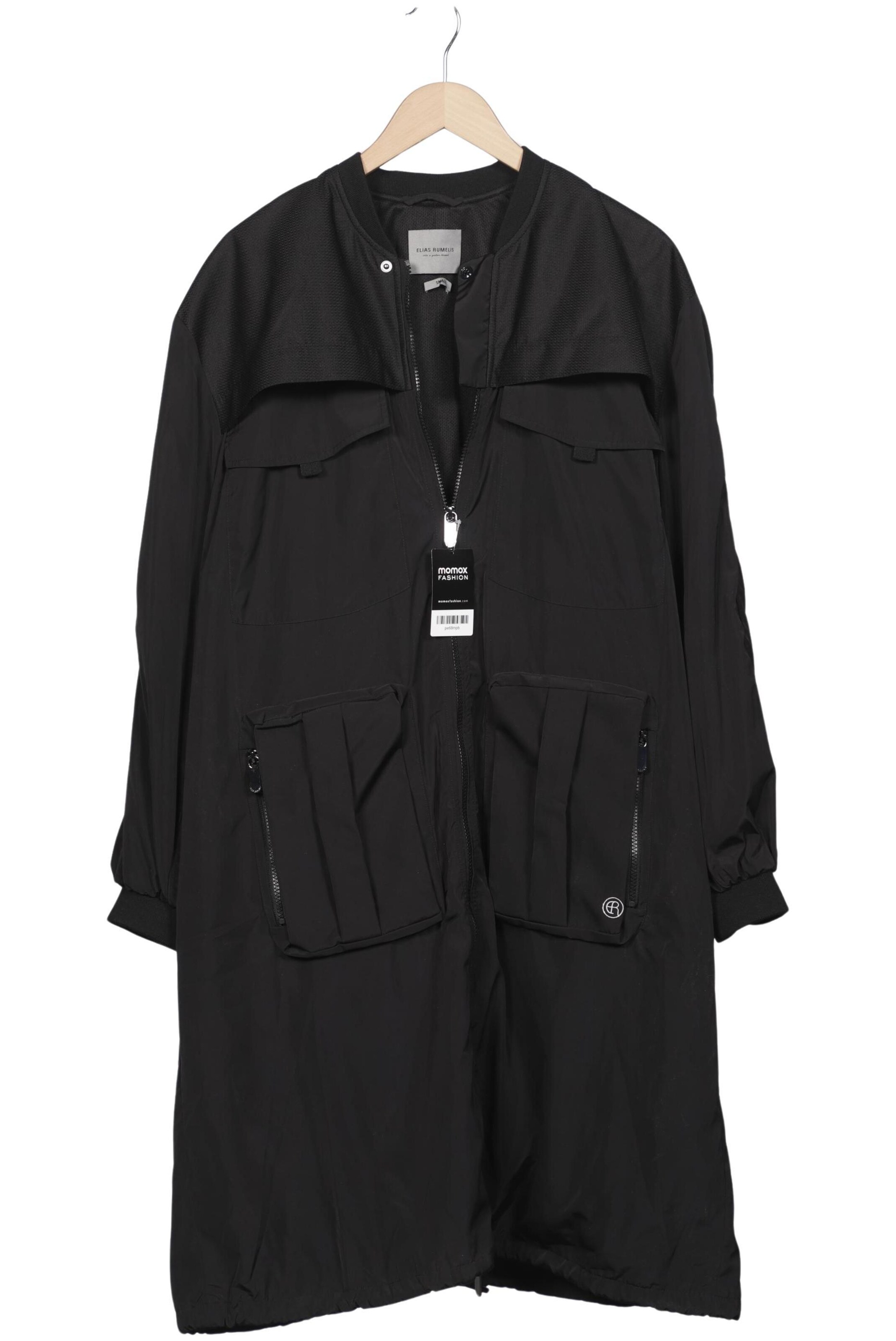 Elias Rumelis Jacket & Coat in S in Black: front