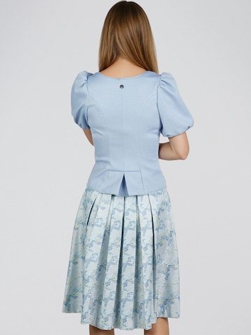 Blouse folklorique 'Herlingen' SPIETH & WENSKY en bleu