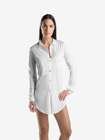 Chemise de nuit ' Cotton Deluxe 90cm ' Hanro en blanc : devant
