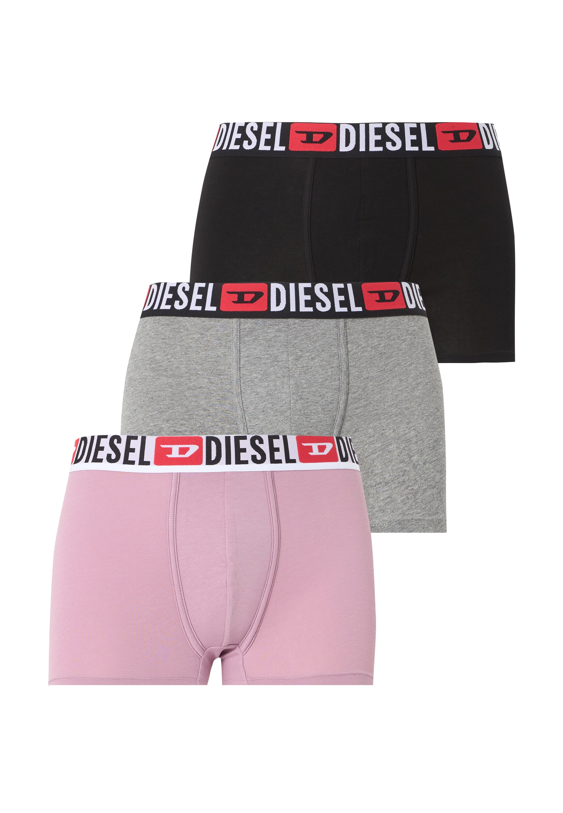 DIESEL Boxershorts 'DAMIEN' in Grau: Vorderseite