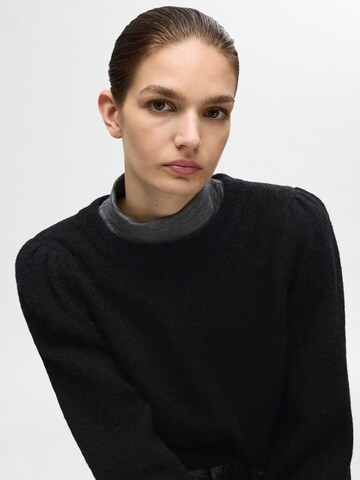 Pull-over 'Lulu' SELECTED FEMME en noir