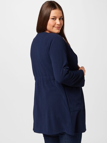 Manteau mi-saison 'Betty' ONLY Carmakoma en bleu