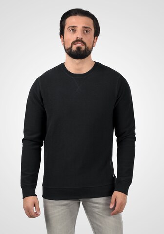 BLEND Sweatshirt 'Falk' in Zwart: voorkant