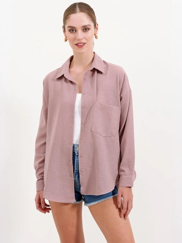 Camicia da donna di Bigdart in rosa: frontale