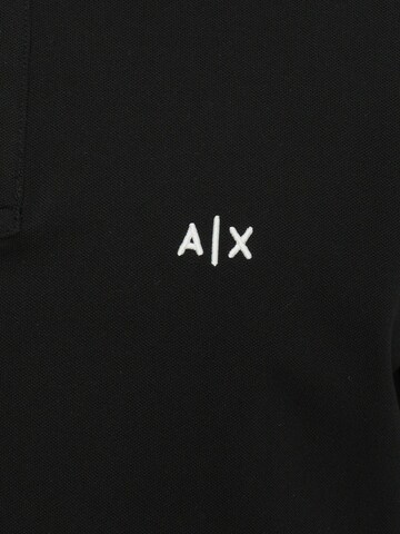 ARMANI EXCHANGE Poloshirt in Schwarz