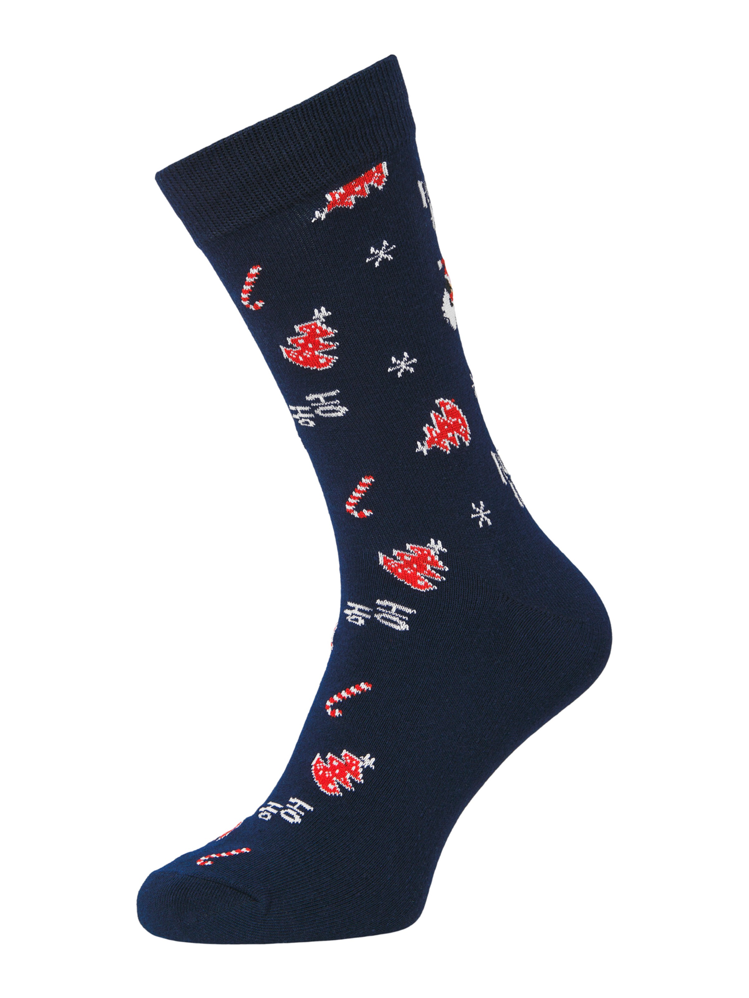 Jack & Jones Plus Boxer shorts 'JACSANTA TREES' in Blue