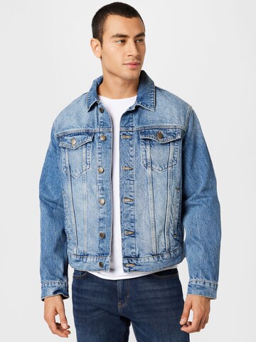 River Island Between-Season Jacket in Blue: front