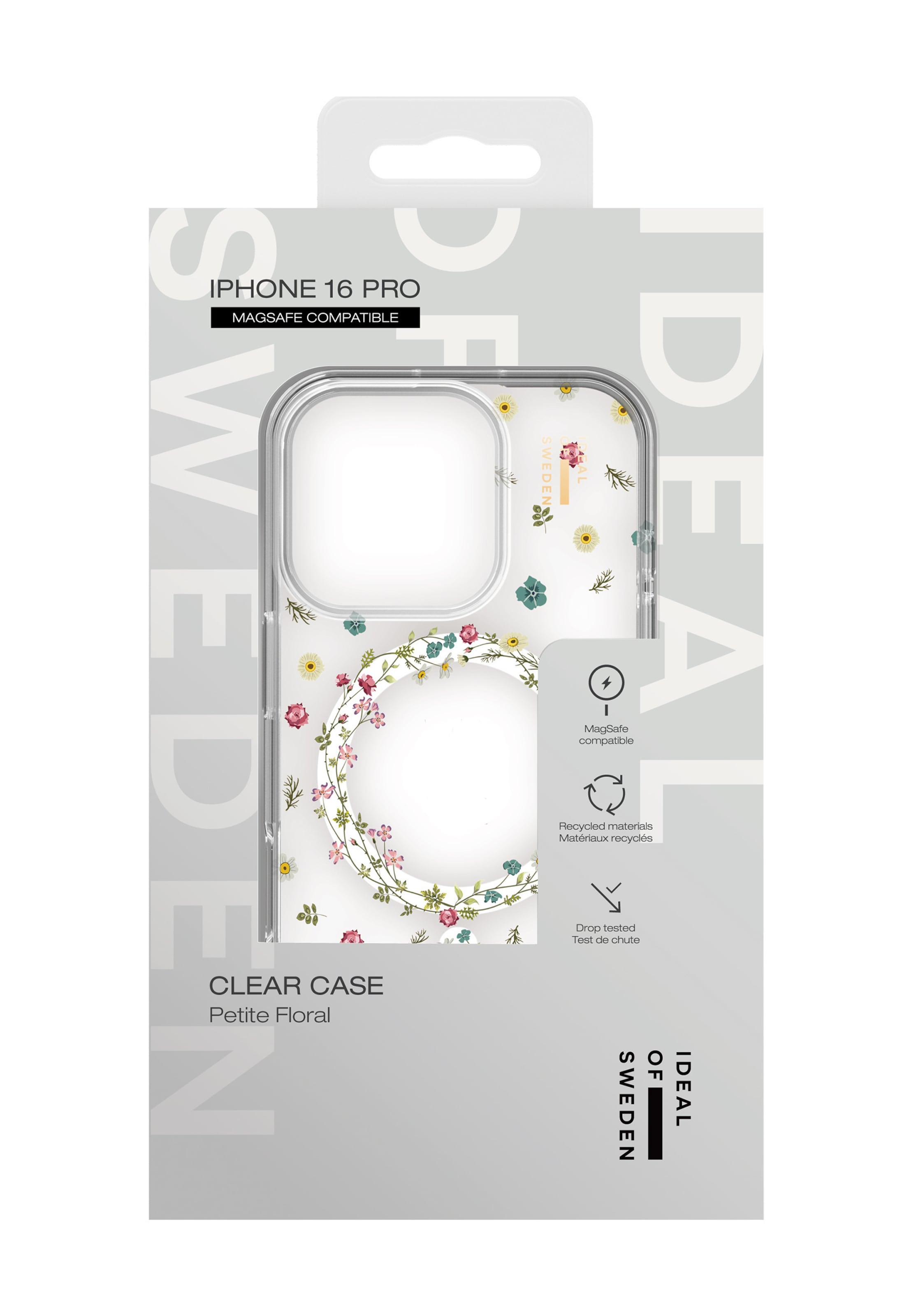 Protection pour Smartphone 'iPhone 16 Pro' iDeal of Sweden en transparent