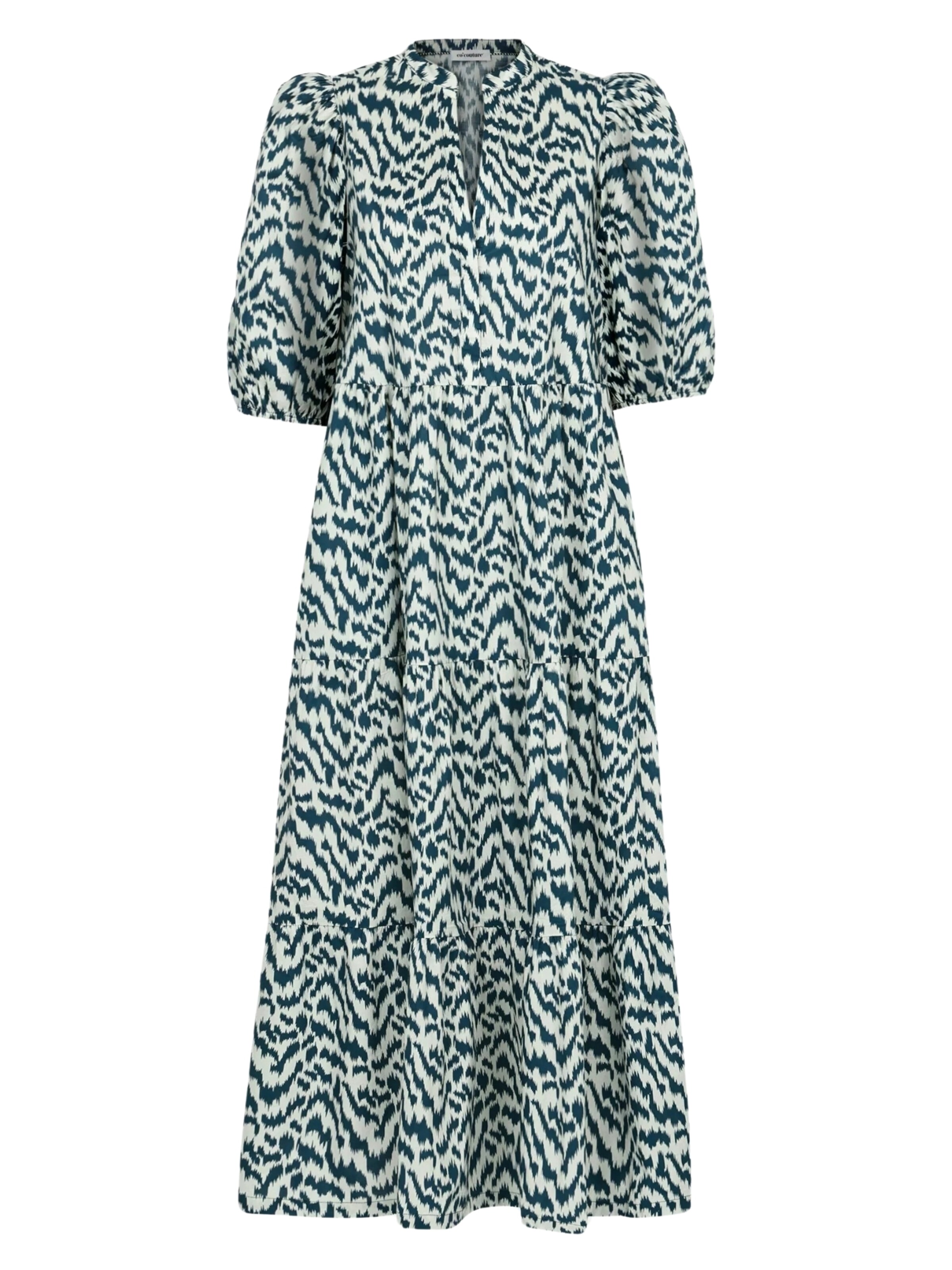 co'couture Kleid 'Atzi' in Blau: Vorderseite