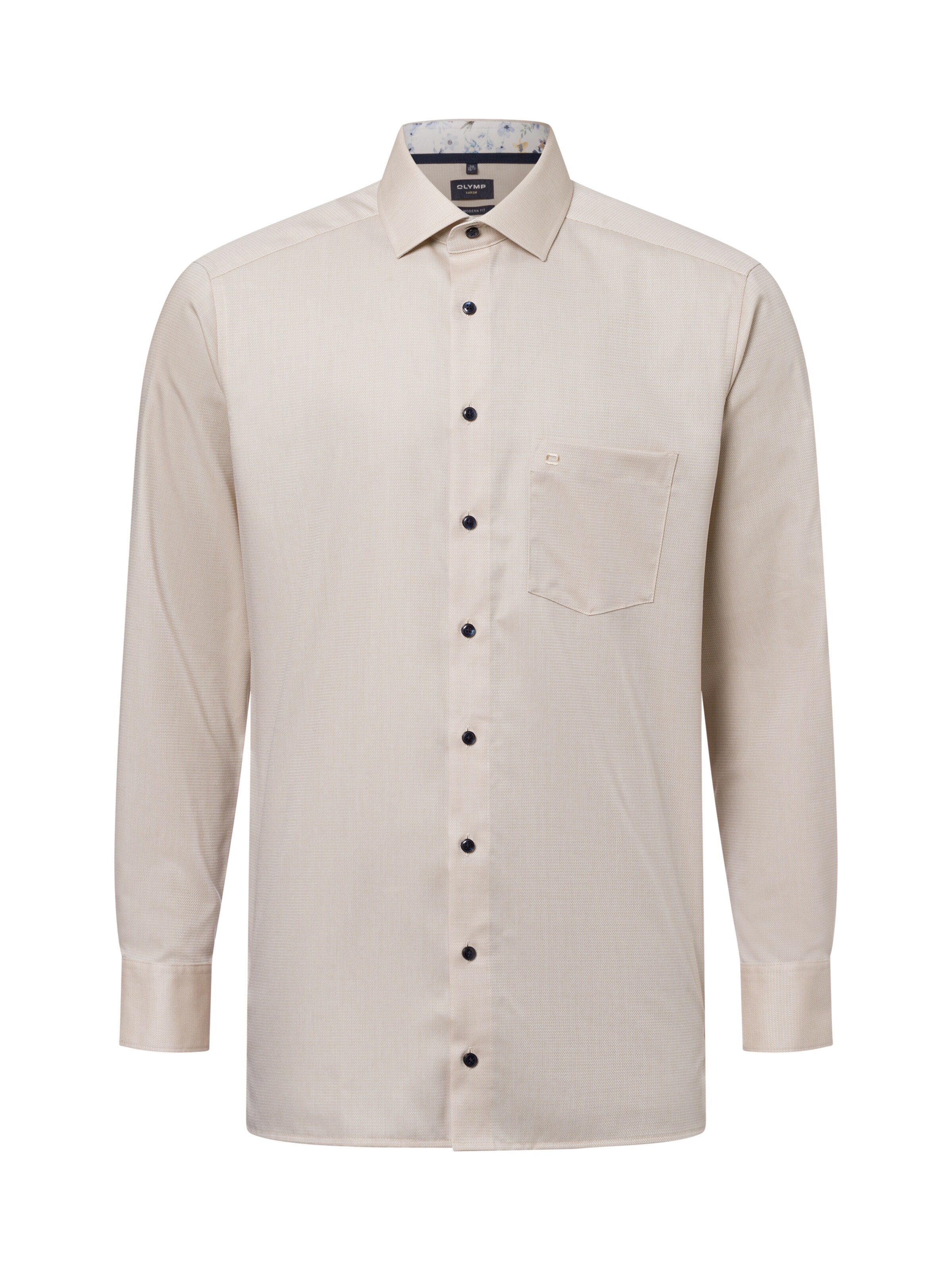 OLYMP Hemd in Beige: Vorderseite