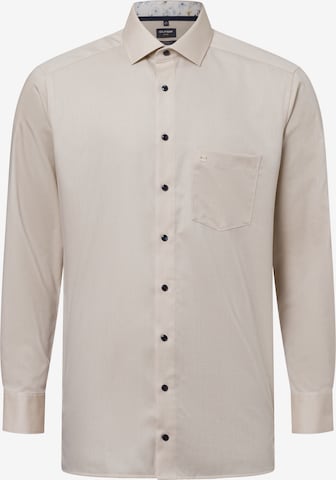OLYMP Hemd in Beige: Vorderseite