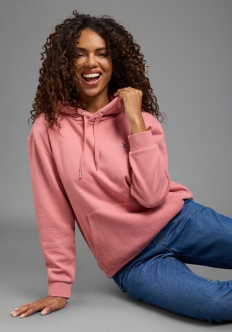 DELMAO Sweatshirt in Pink