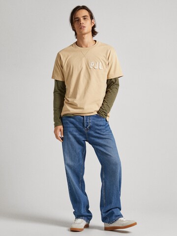 Pepe Jeans - Camisa 'Colden' em bege