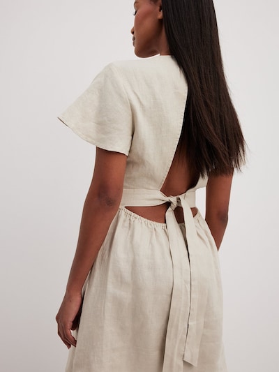 NA-KD Summer Dress in mottled beige, Item view