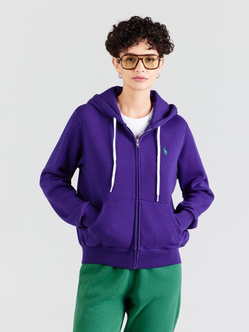 Polo Ralph Lauren Кофта на молнии в Лиловый: спереди
