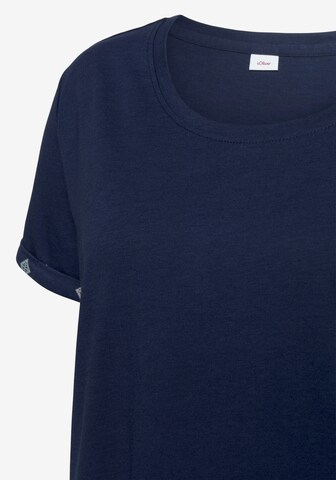 T-shirt s.Oliver en bleu