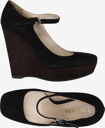 PRADA Pumps 36 in Schwarz: Vorderseite