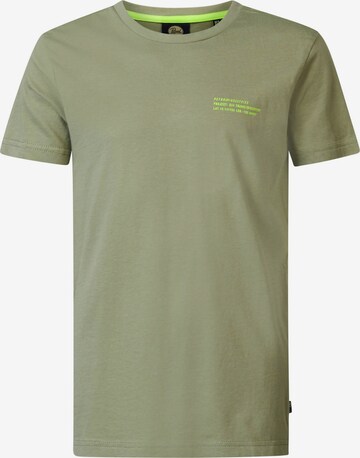 Petrol Industries Shirt 'Coraluxe' in Green: front