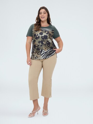 Fiorella Rubino - Acampanado Pantalón en beige