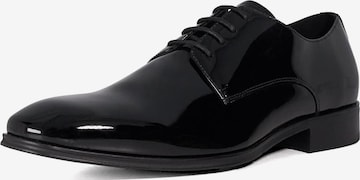 Chaussure à lacets 'Gibson' Dune LONDON en noir : devant