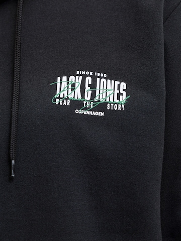JACK & JONES Sweatshirt 'JJAERO' in Zwart