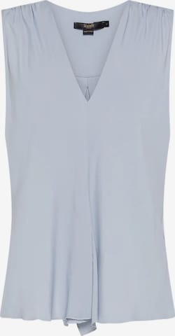 T-shirt SEVENTY en bleu : devant