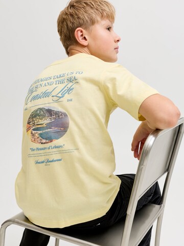T-Shirt Jack & Jones Junior en jaune