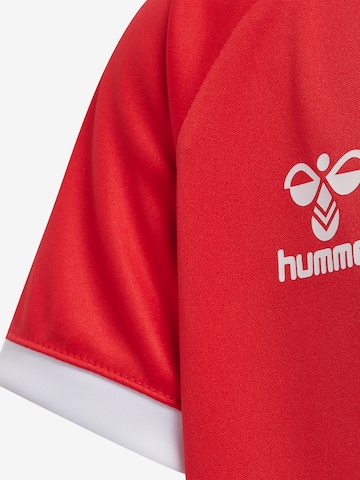 T-Shirt fonctionnel Hummel en rouge