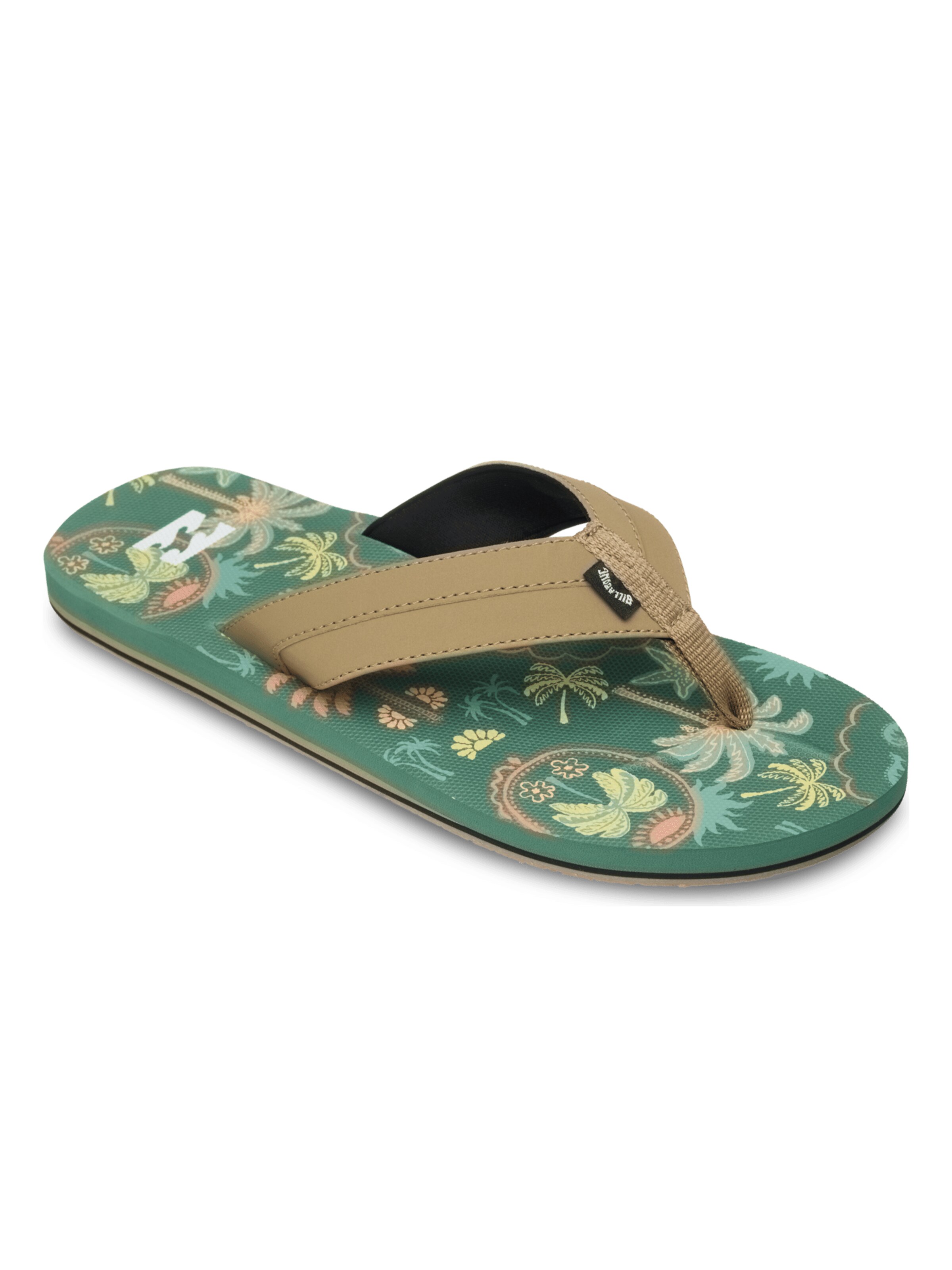 BILLABONG T-Bar Sandals in Green: front