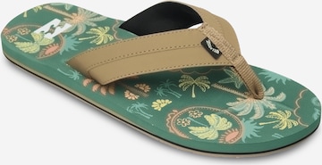 BILLABONG T-Bar Sandals in Green: front