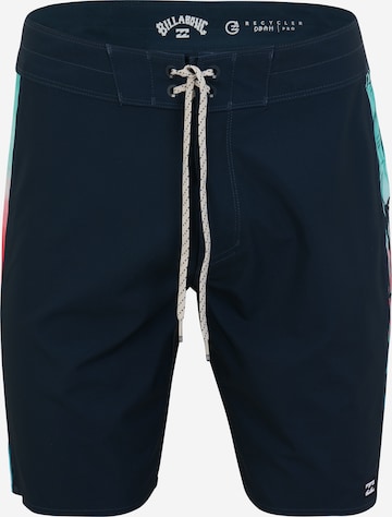 Shorts de bain BILLABONG en bleu : devant