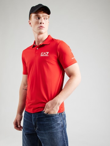 EA7 Emporio Armani Tričko – červená: přední strana