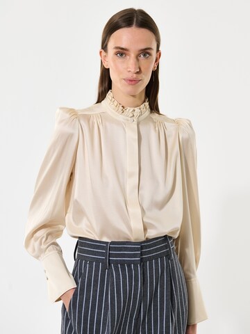 Dea Kudibal - Camiseta ' RobertaDEA ' en beige: frente
