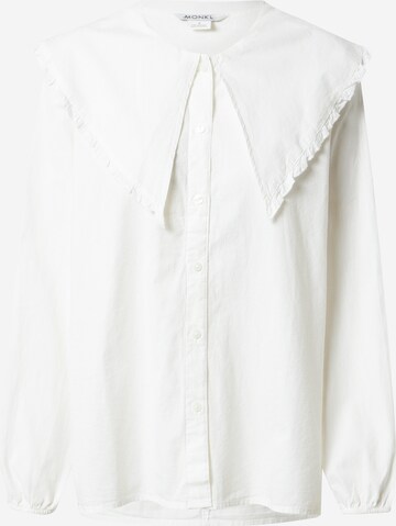 Monki Bluse i hvid: forside