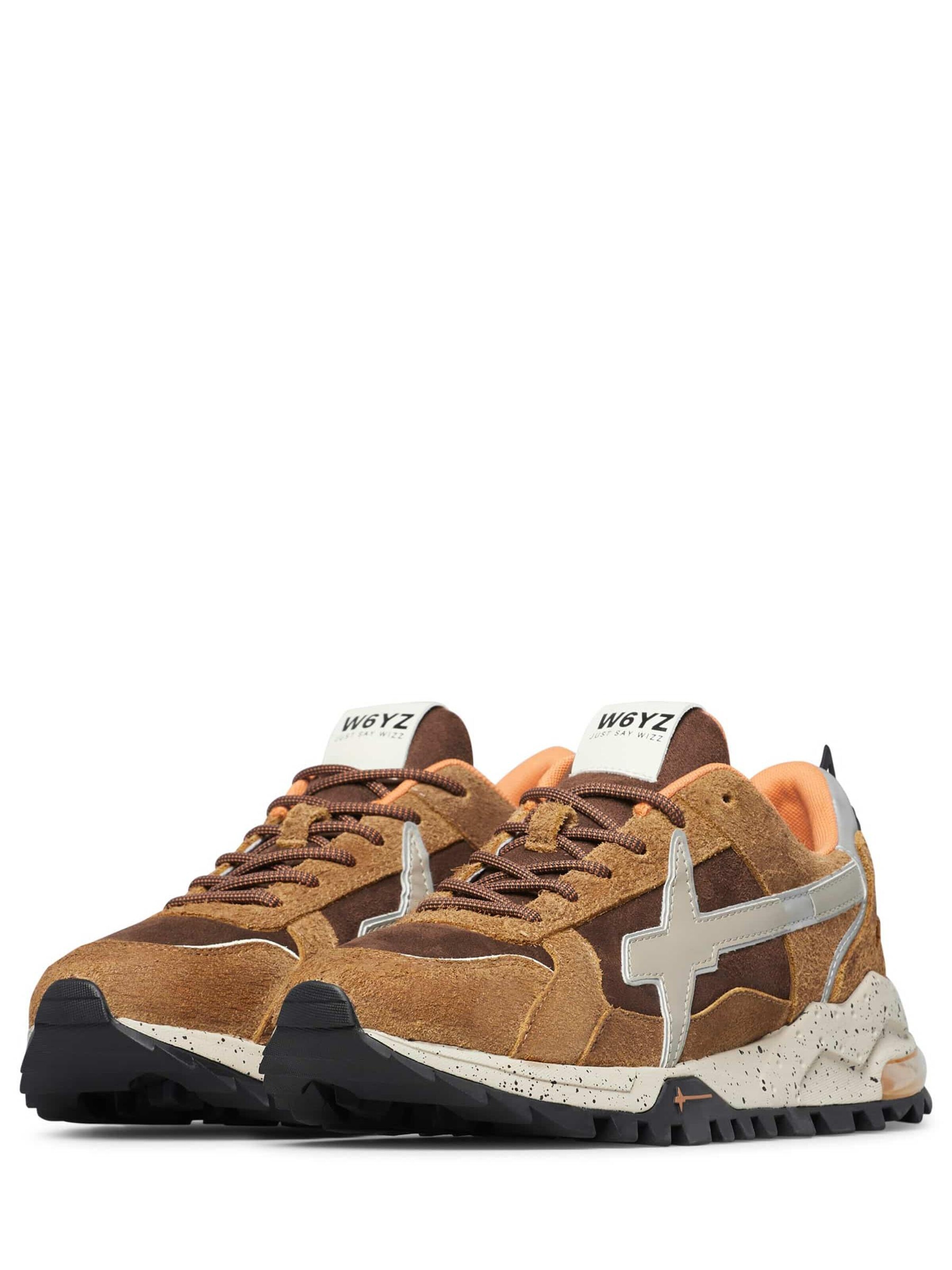 W6YZ Sneakers laag 'BREEZE 3-M.' in Bruin