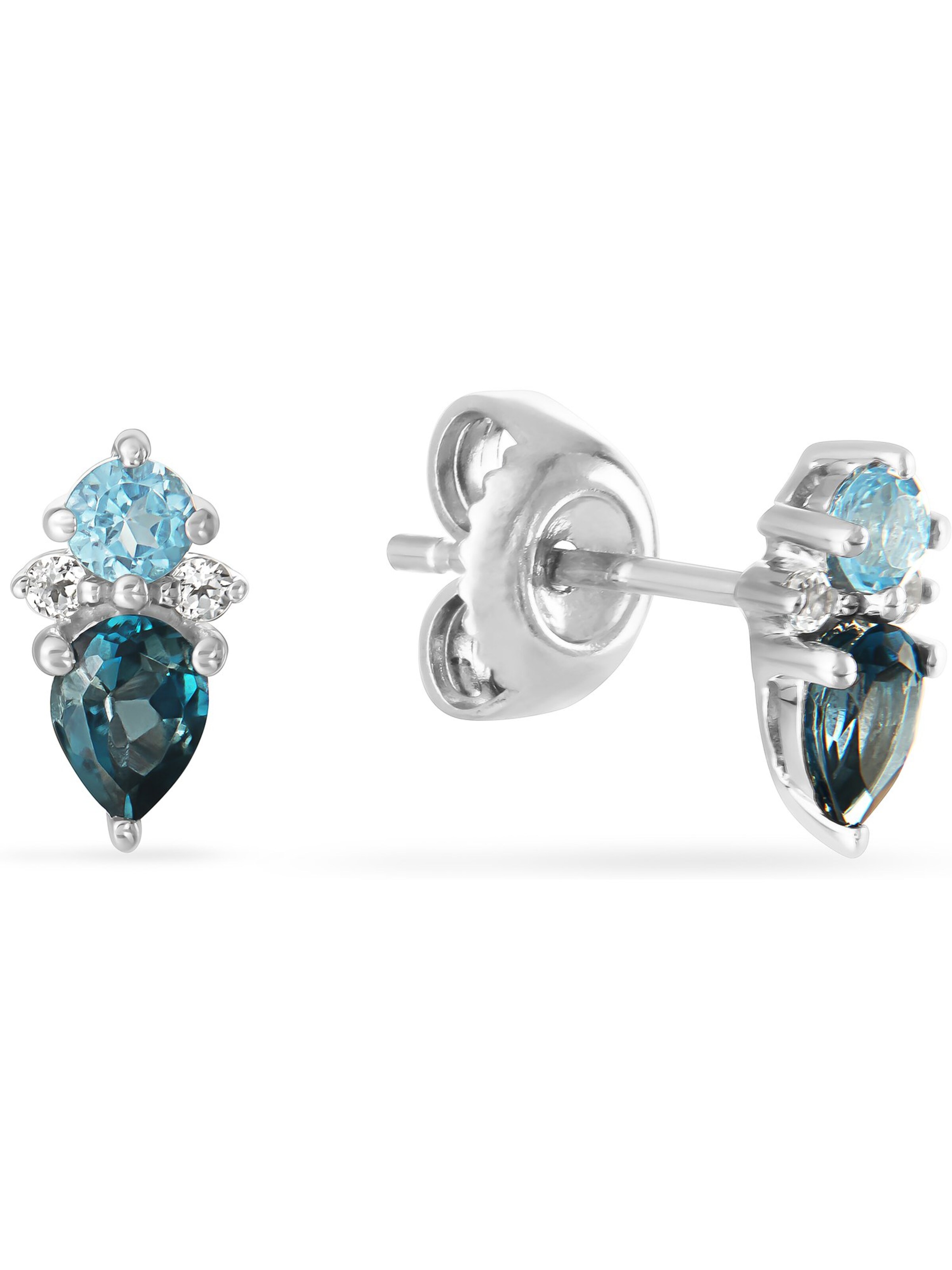 CHRIST Earrings in Blue