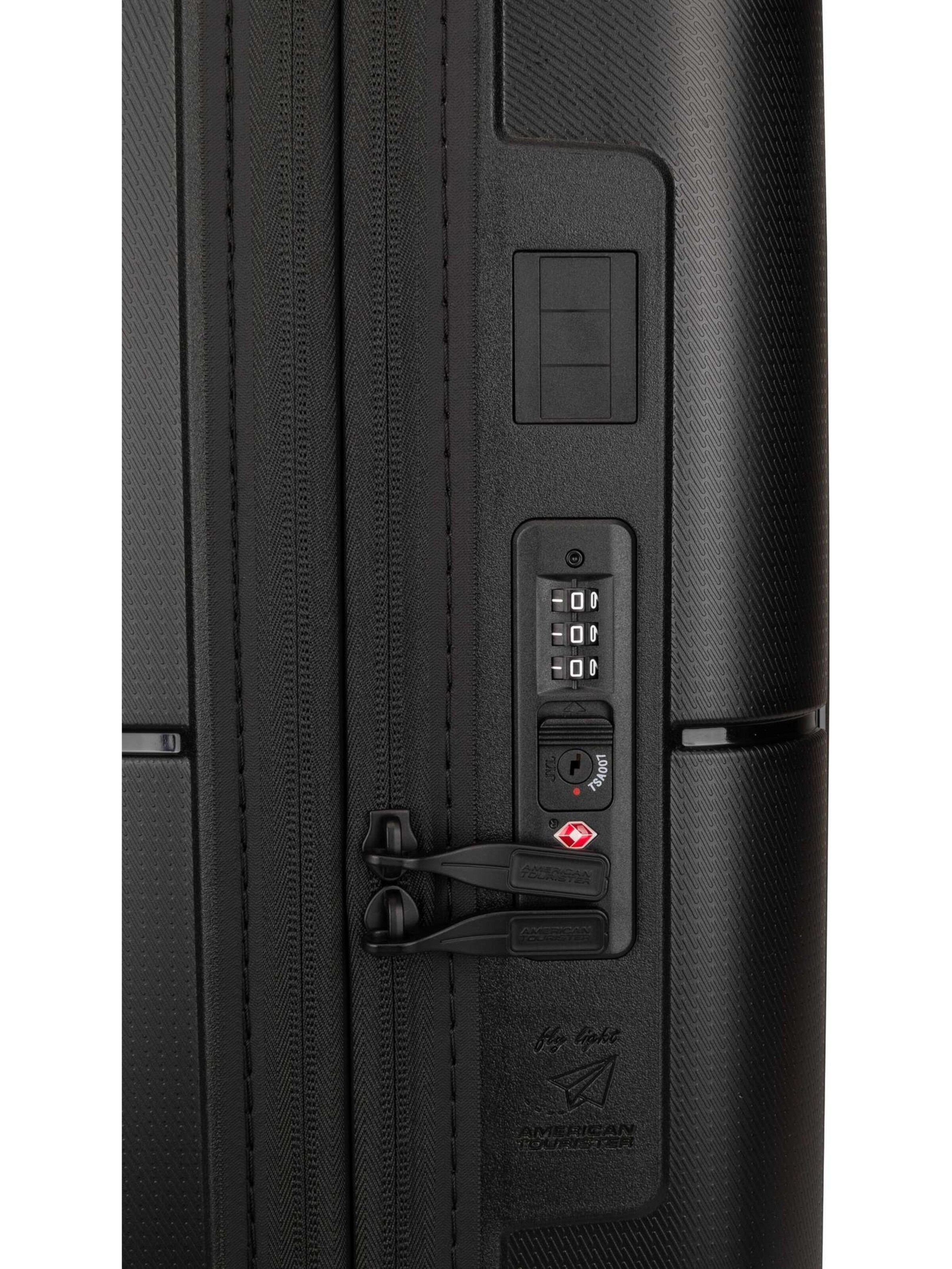 American Tourister Cart 'Dashpop Spinner 55 EXP' in Black