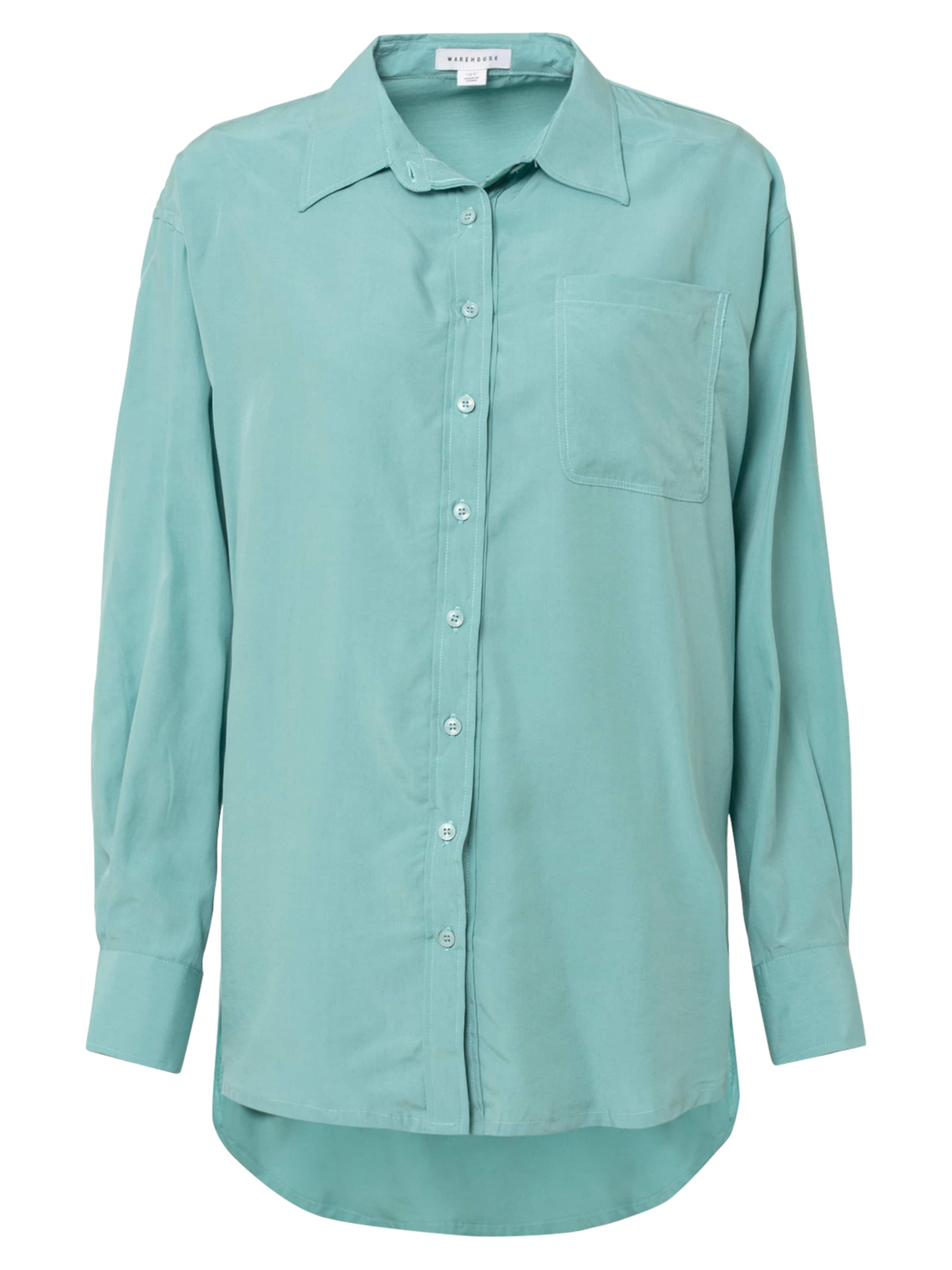 zils Warehouse Blūze: no priekšpuses