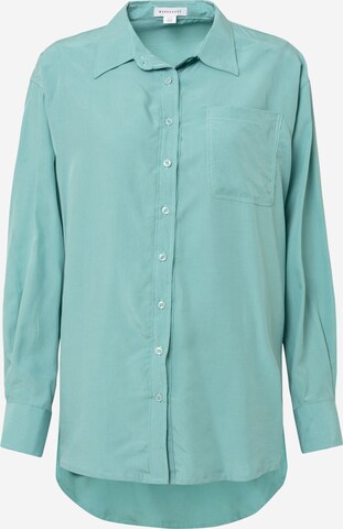 Warehouse Blouse in Blue: front