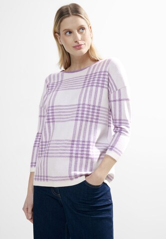 CECIL Sweater in Purple: front