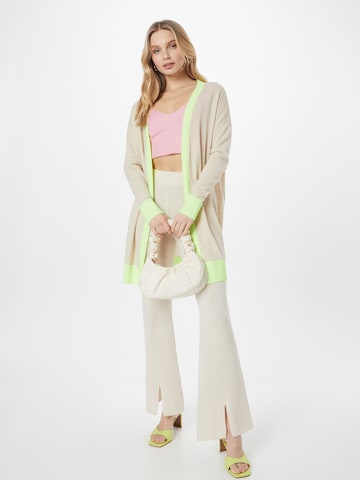 Emily Van Den Bergh Knit Cardigan in Beige