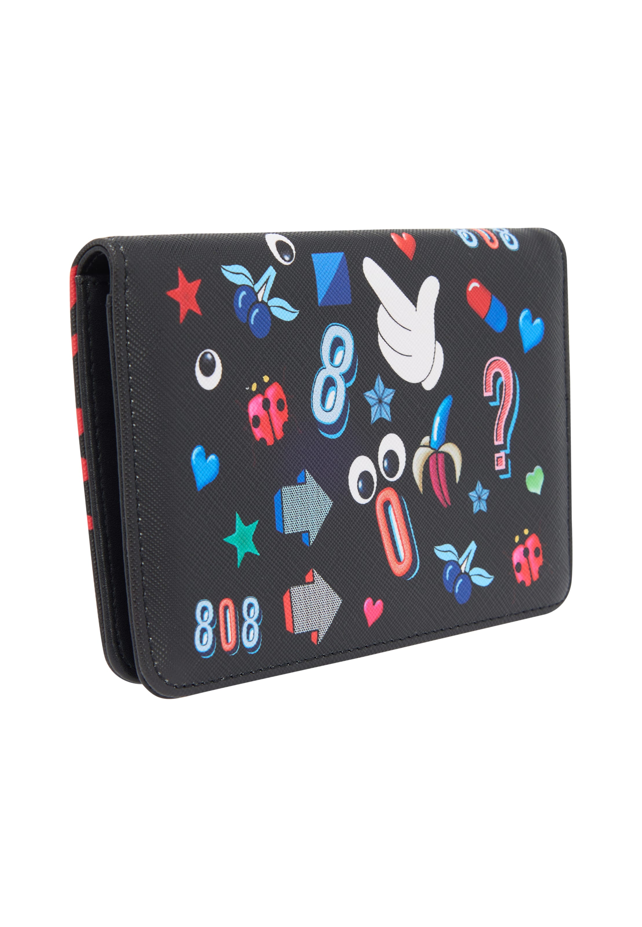 MYMO Wallet 'Pop Eyetheme' in Black