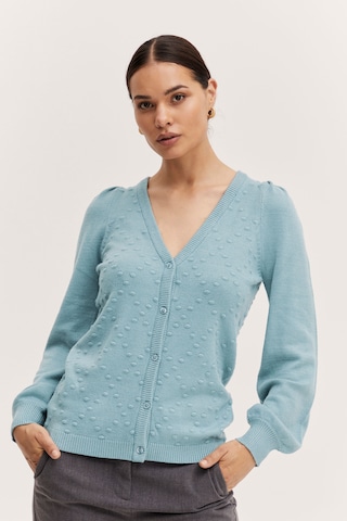 b.young Knit Cardigan 'NONINA' in Blue: front