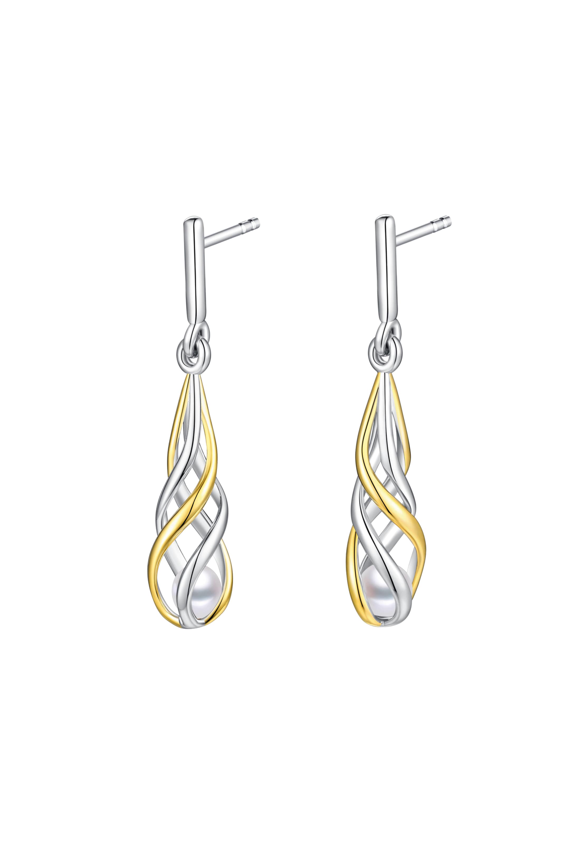 Nana Kay Earrings in Silver: front